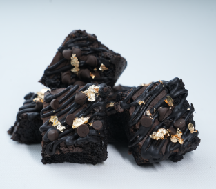 Dark Chocolate Brownie (6 pieces)